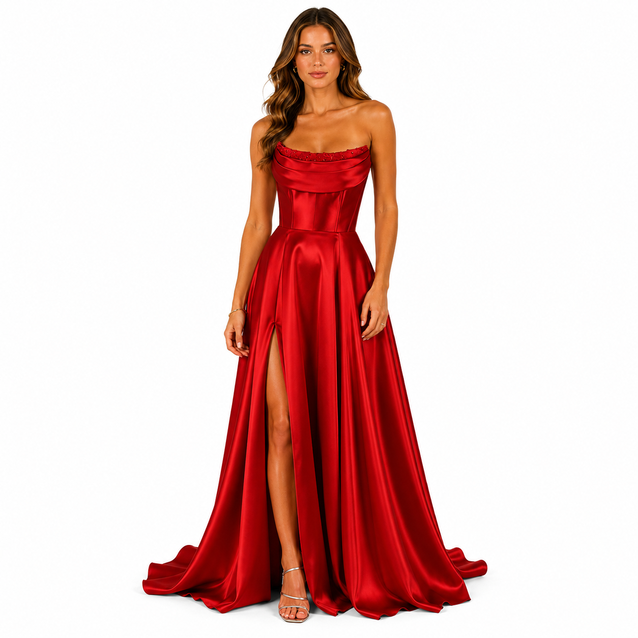 Robe Satinée Élise
