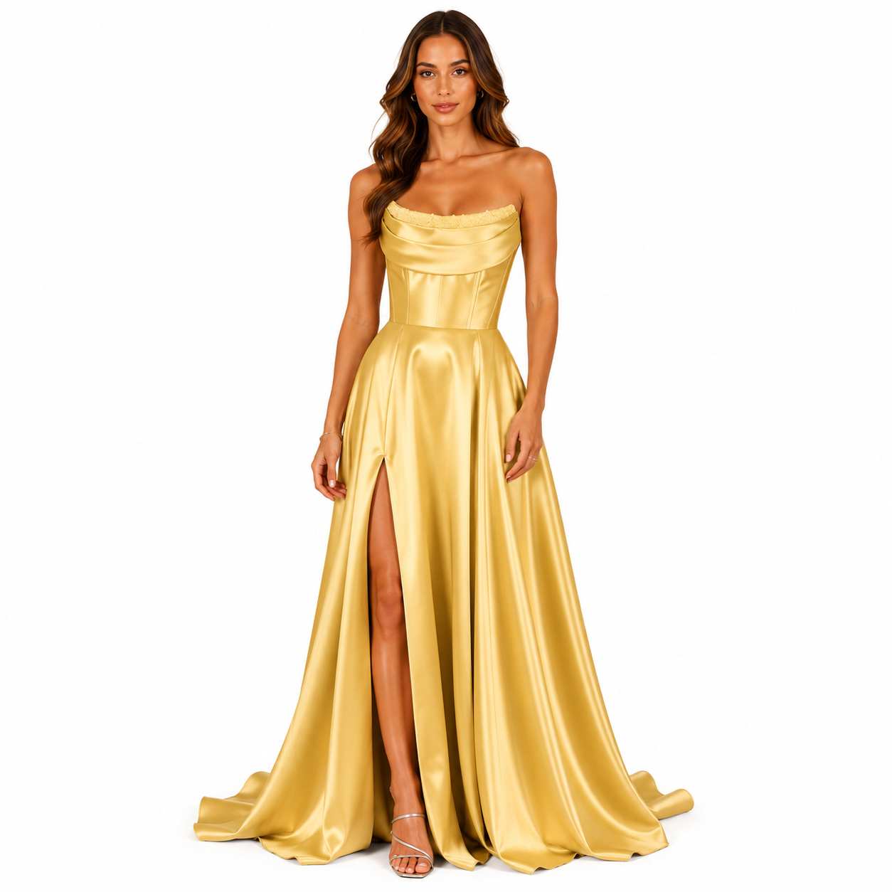 Robe Satinée Élise