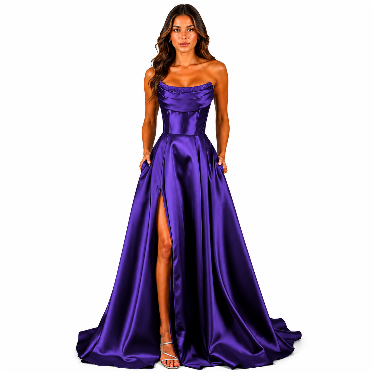 Robe Satinée Élise