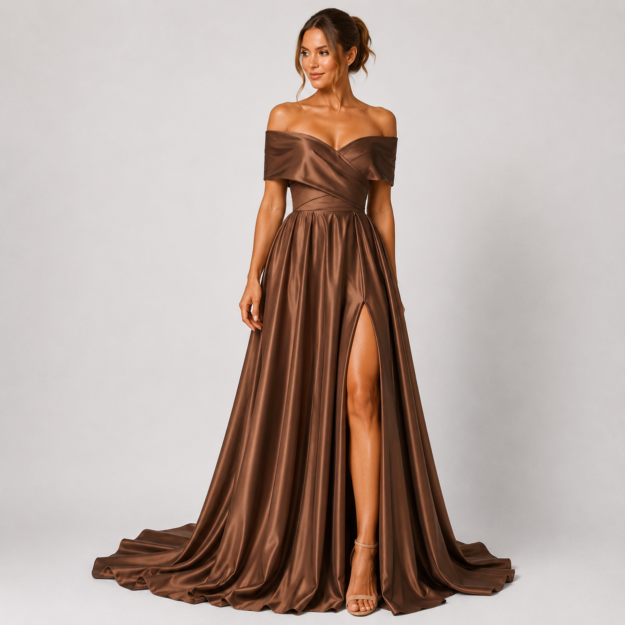Robe Élodie Fendue