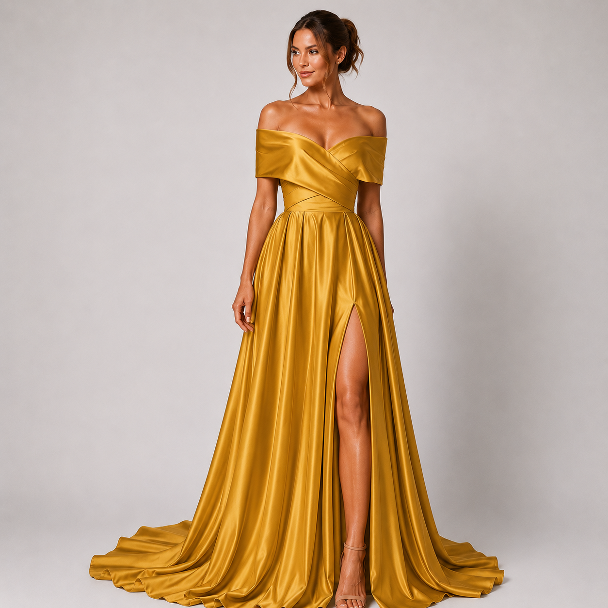 Robe Élodie Fendue