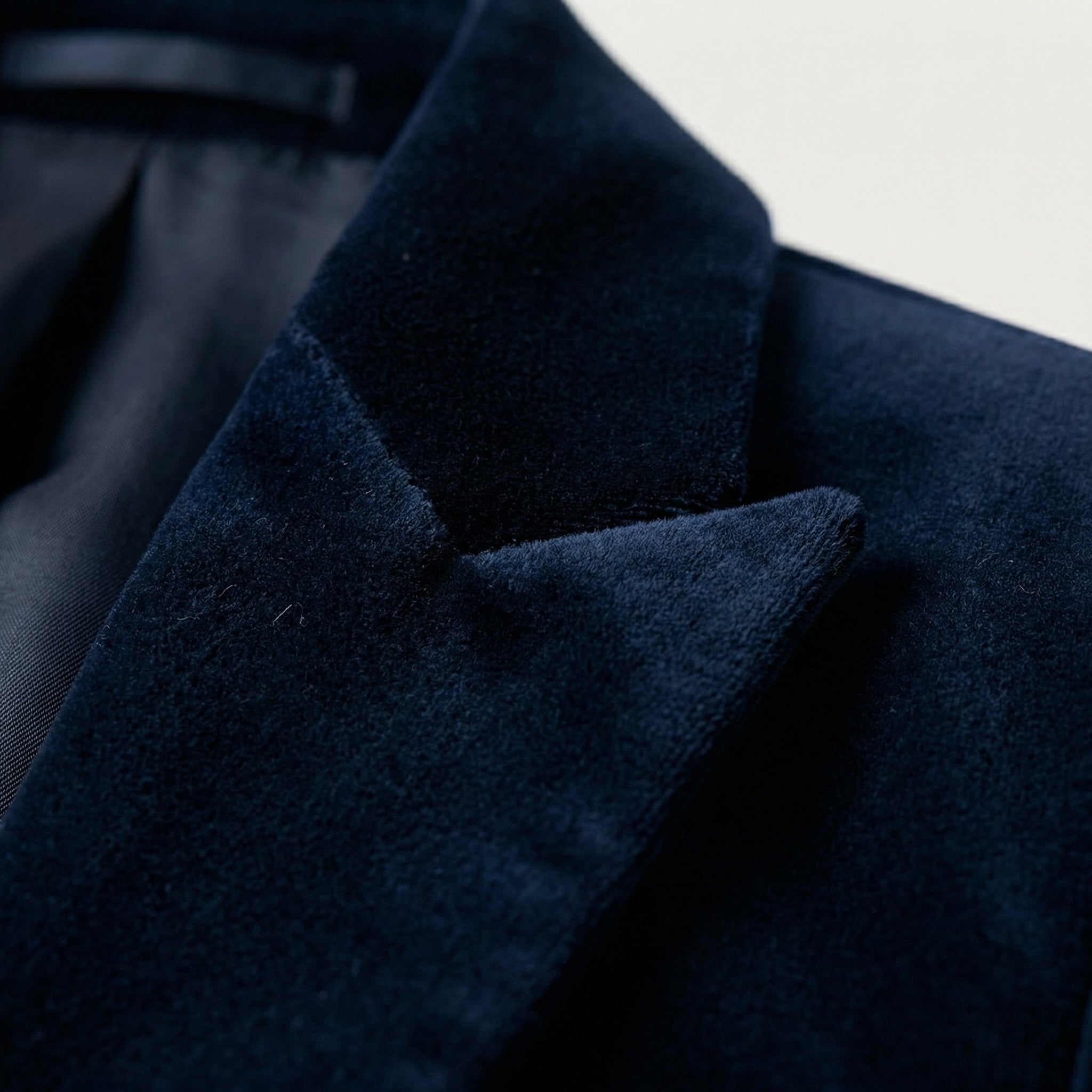 Blazer classique en velours ajusté