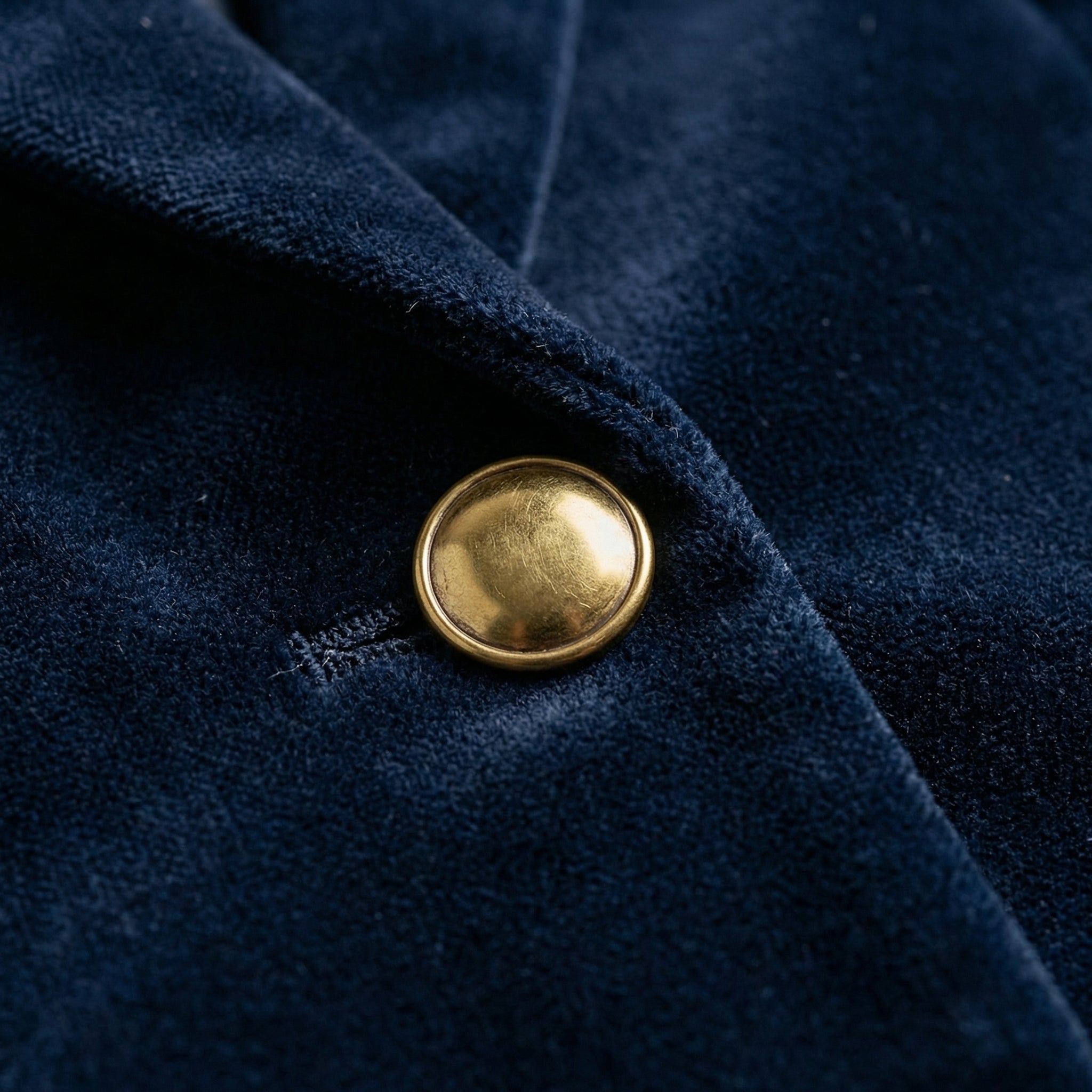 Blazer classique en velours ajusté