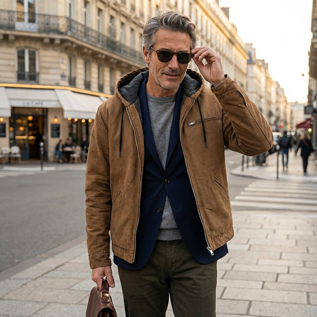 Veste casual doublée