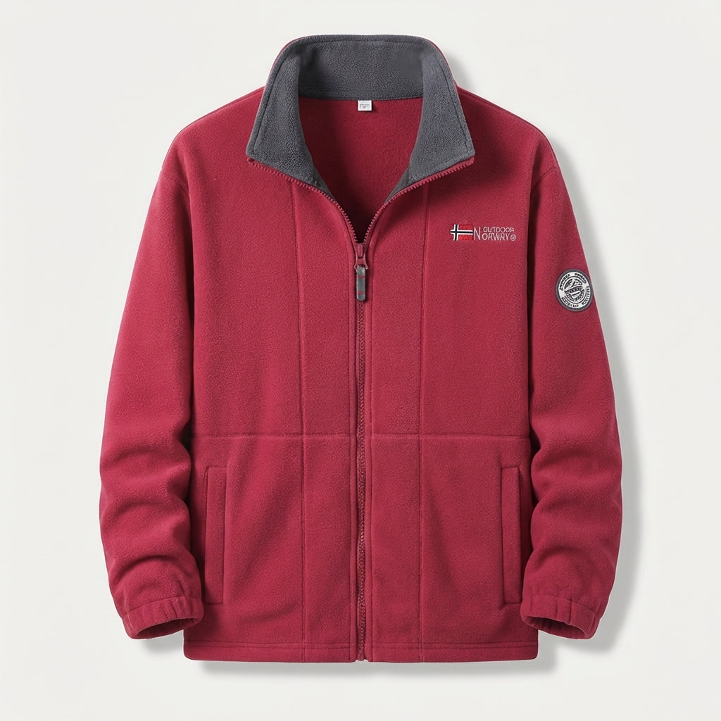 Veste polaire zippée homme