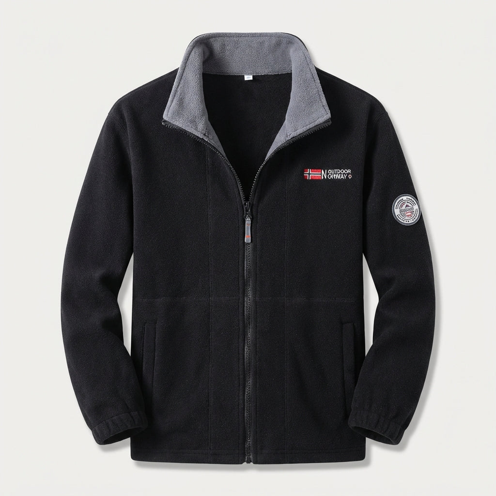 Veste polaire zippée homme