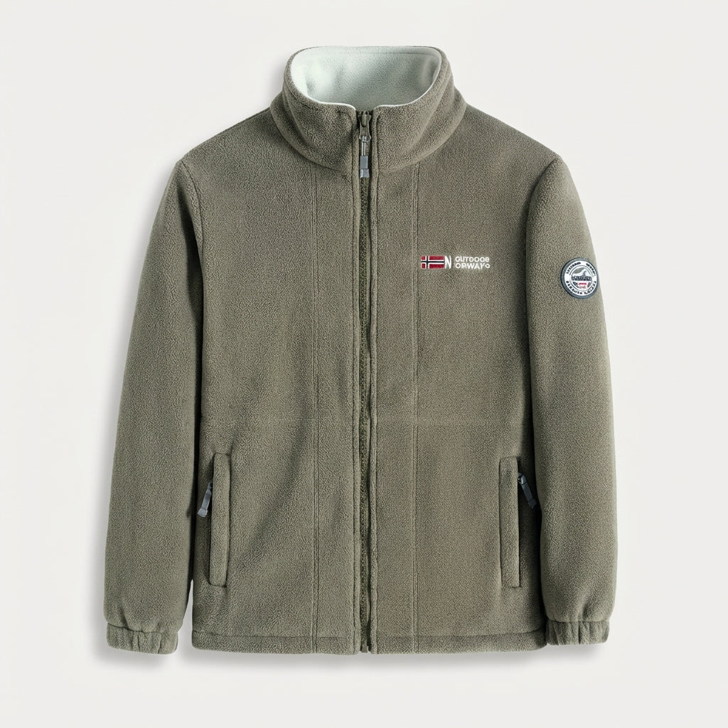 Veste polaire zippée homme