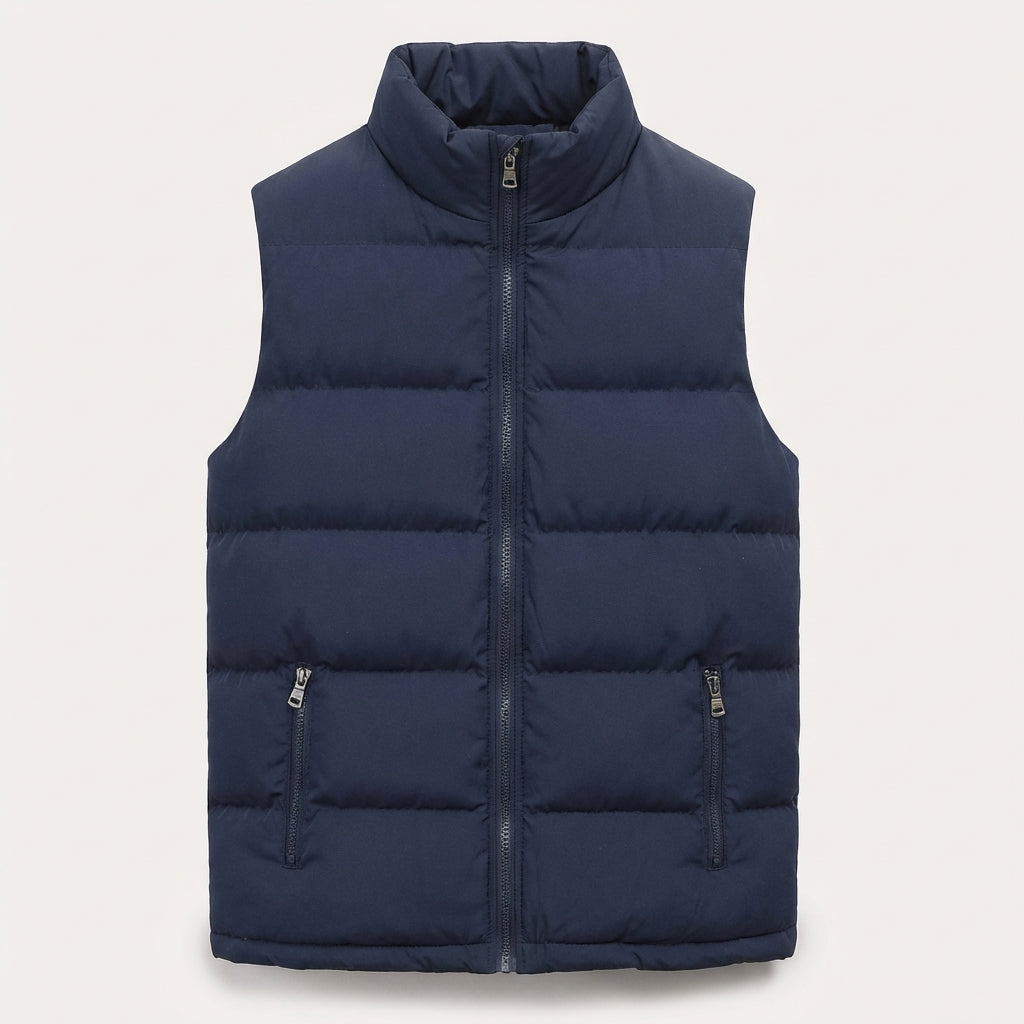 Gilet matelassé homme zippé