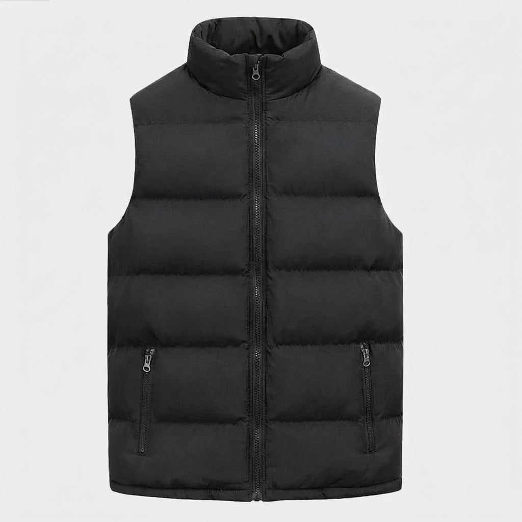 Gilet matelassé homme zippé