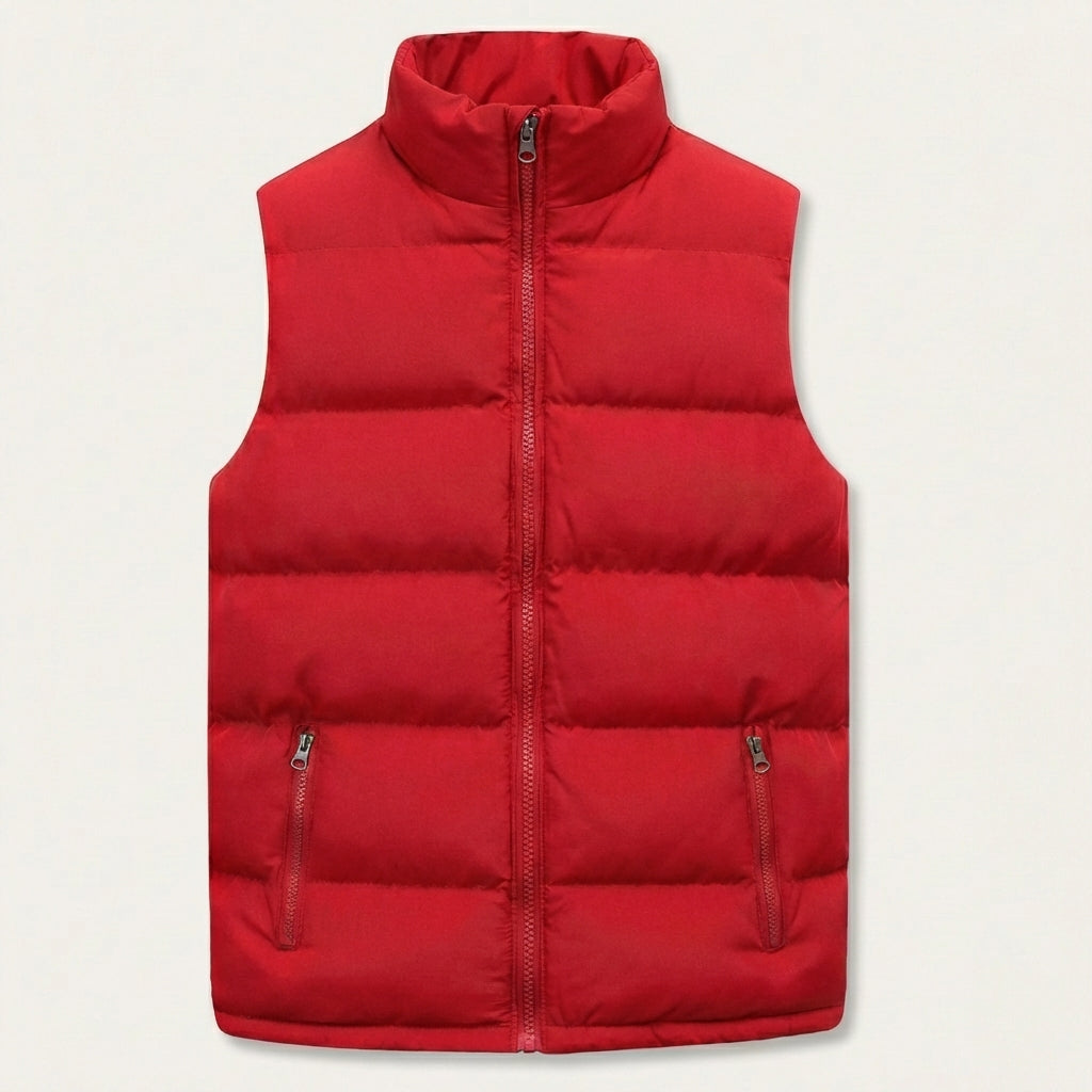 Gilet matelassé homme zippé