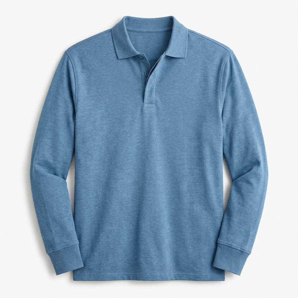 Polo manches longues classique