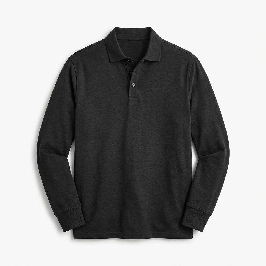 Polo manches longues classique