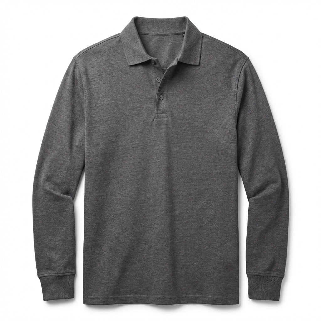 Polo manches longues classique
