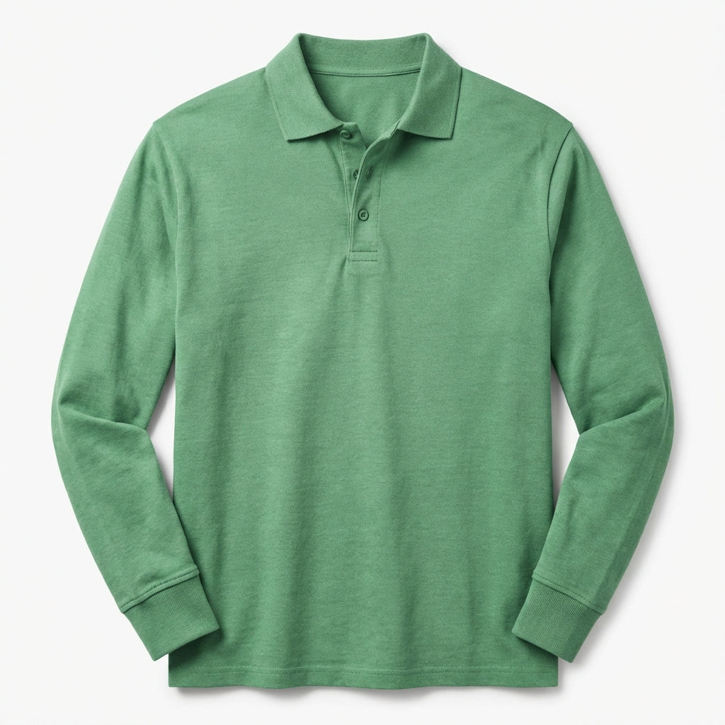 Polo manches longues classique