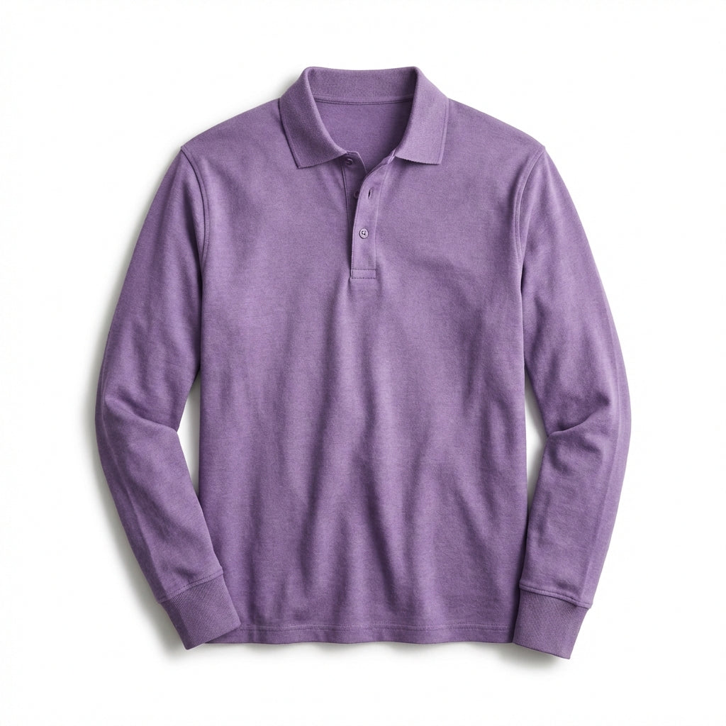 Polo manches longues classique