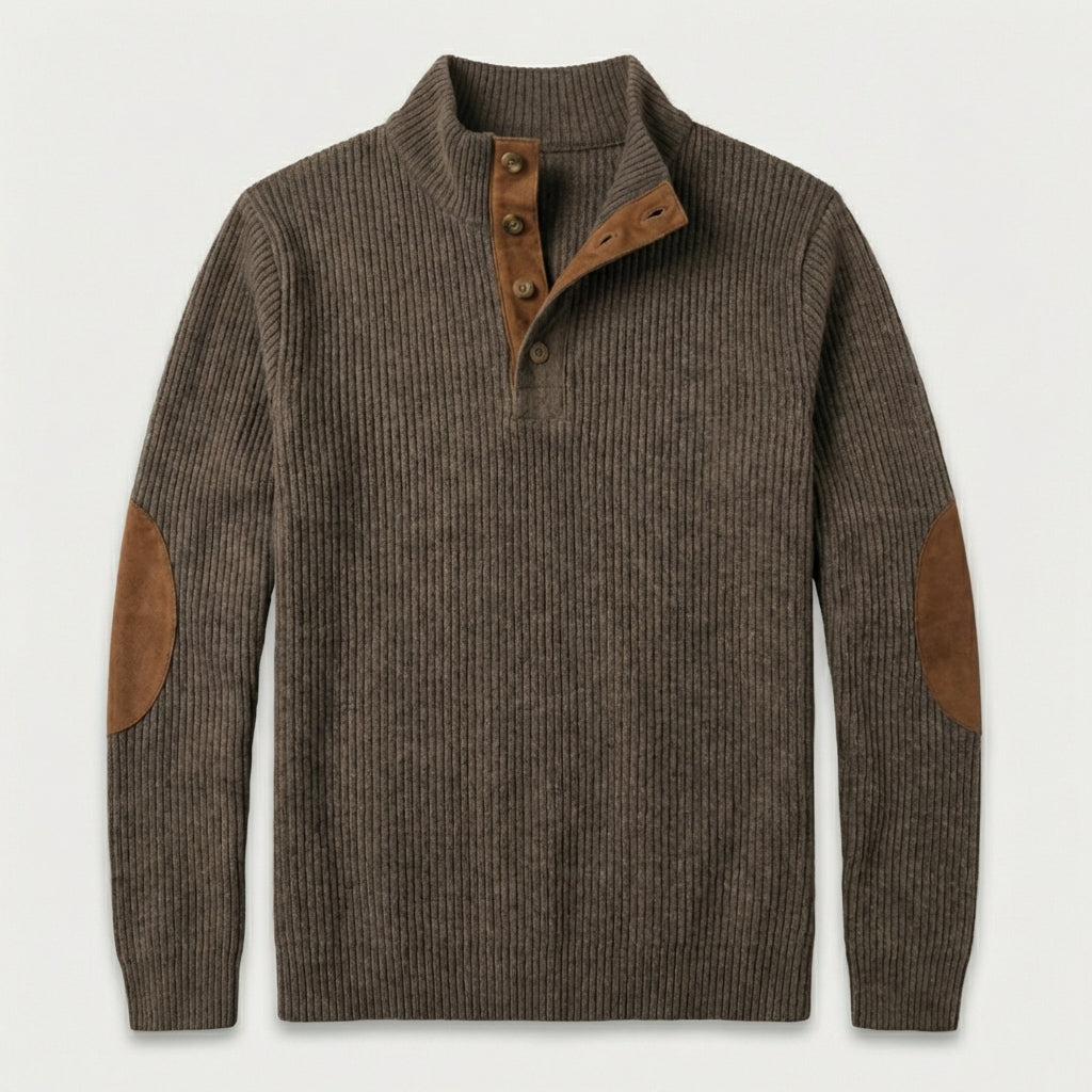 Pull maille structurée homme