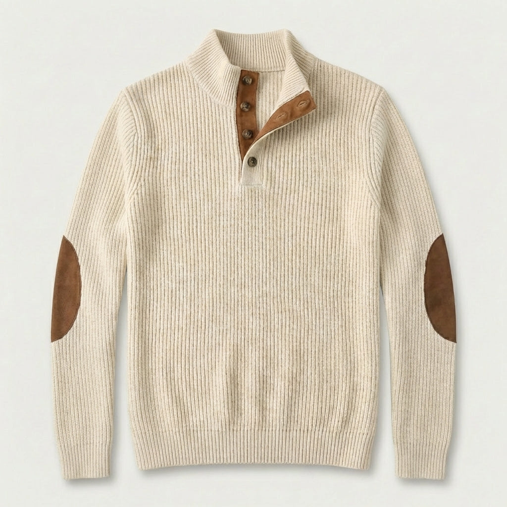 Pull maille structurée homme