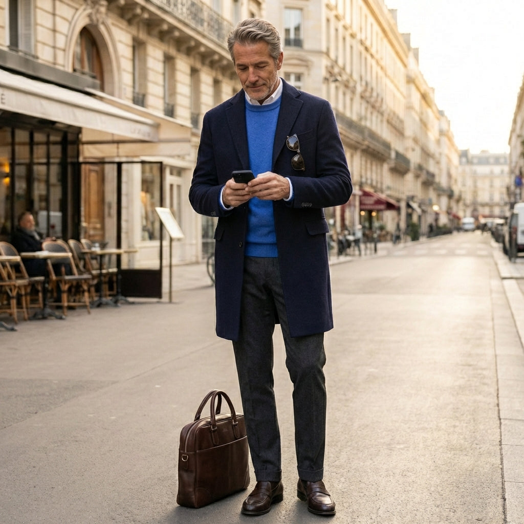 Pull cachemire essentiel