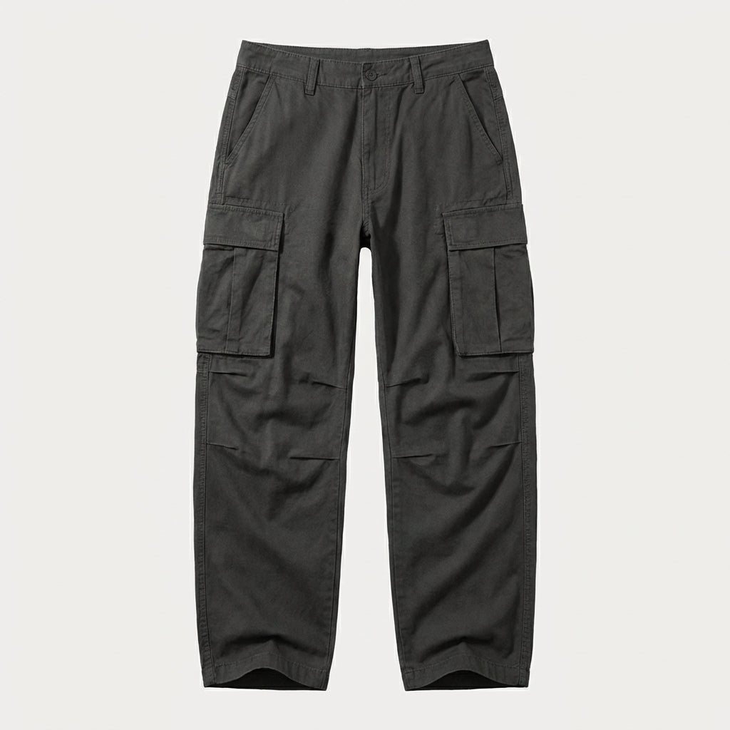 Pantalon cargo droit homme