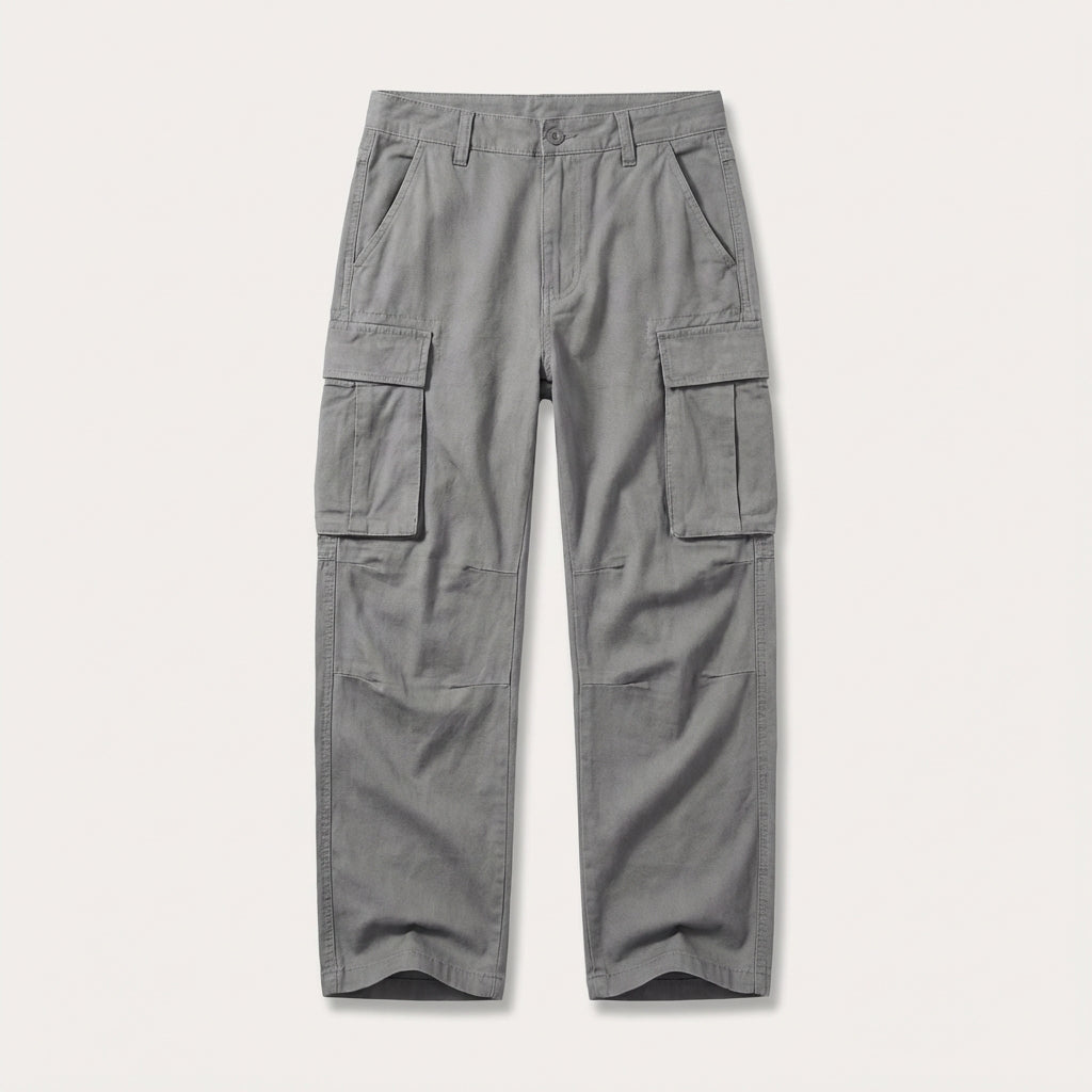 Pantalon cargo droit homme
