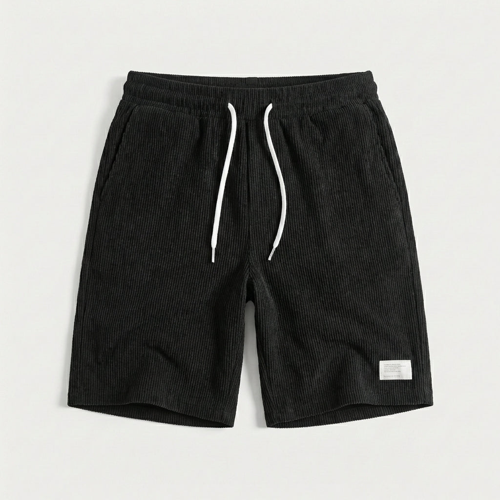 Short velours côtelé homme