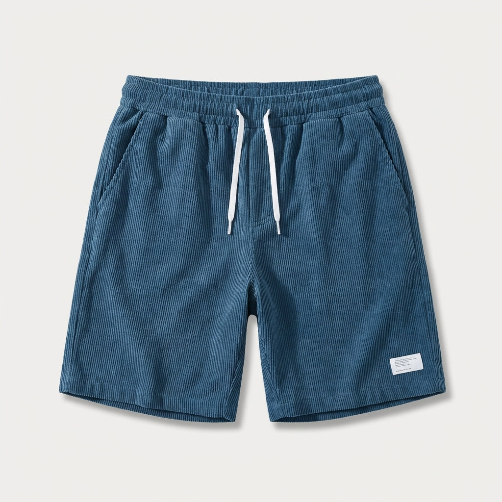 Short velours côtelé homme