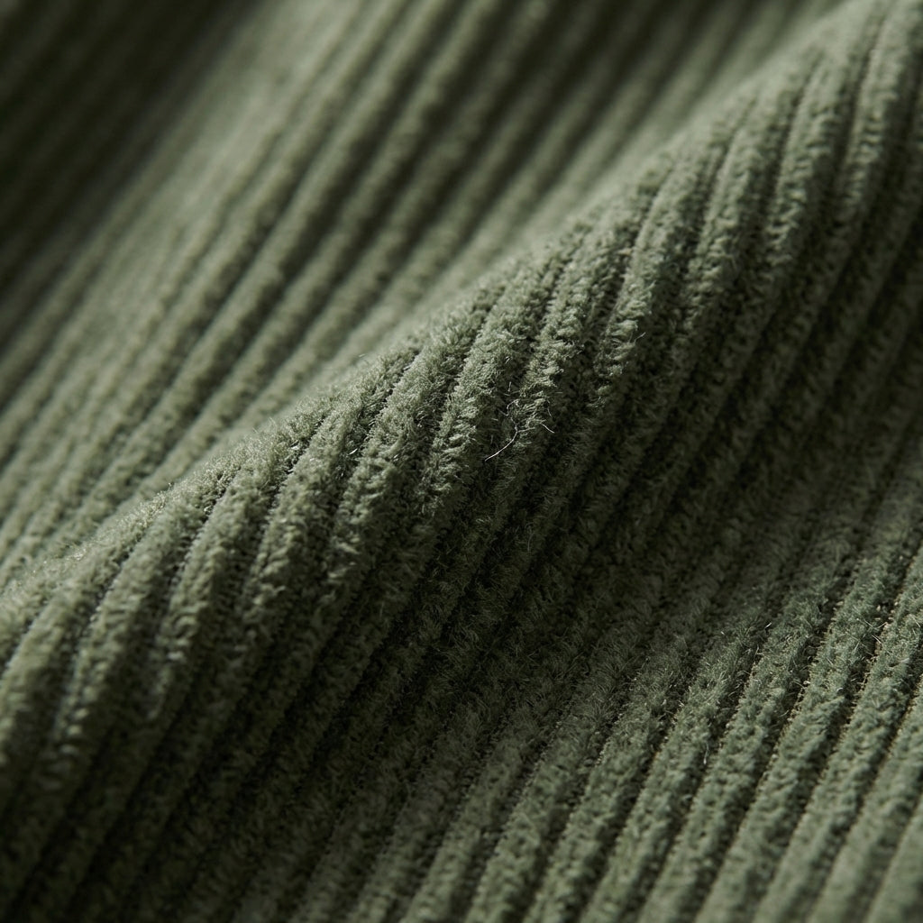 Short velours côtelé homme