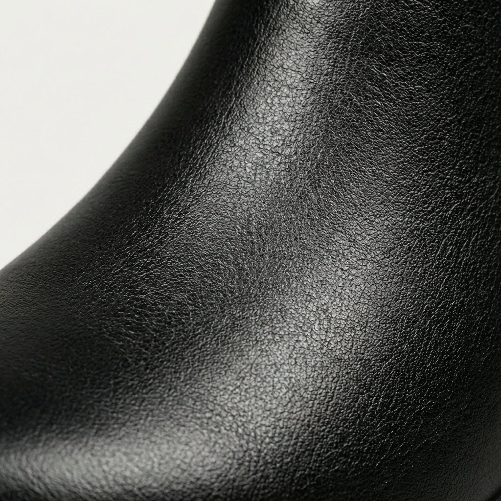 Bottines cuir doublure chaude femme