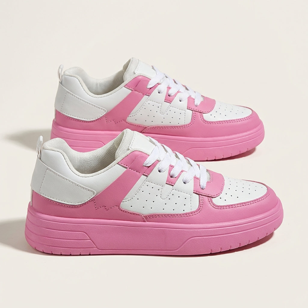 Sneakers casual tons doux femme
