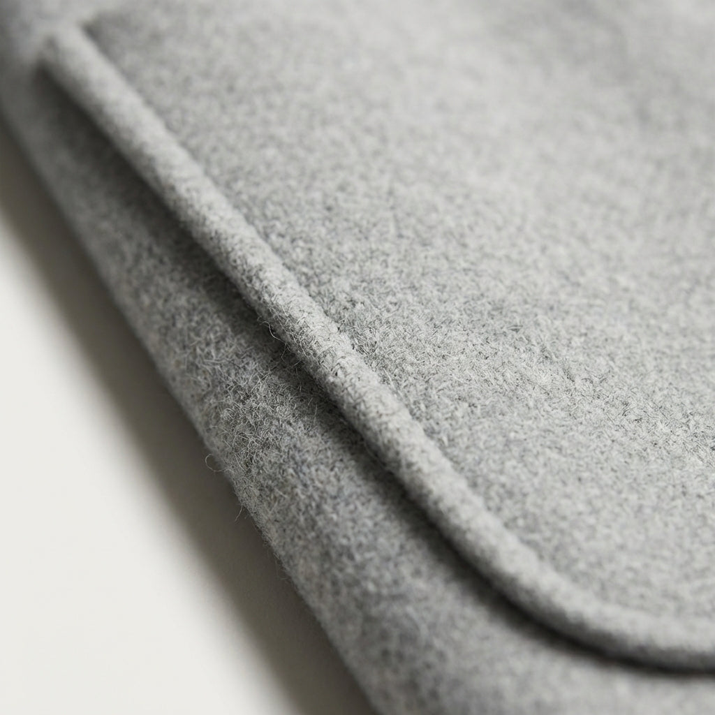 Manteau femme en mélange de laine