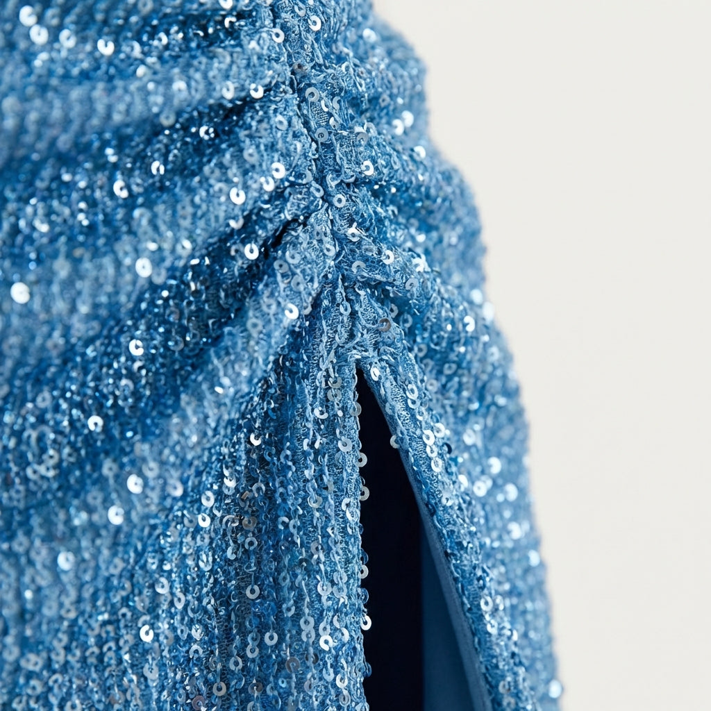 Robe longue moulante élégante femme