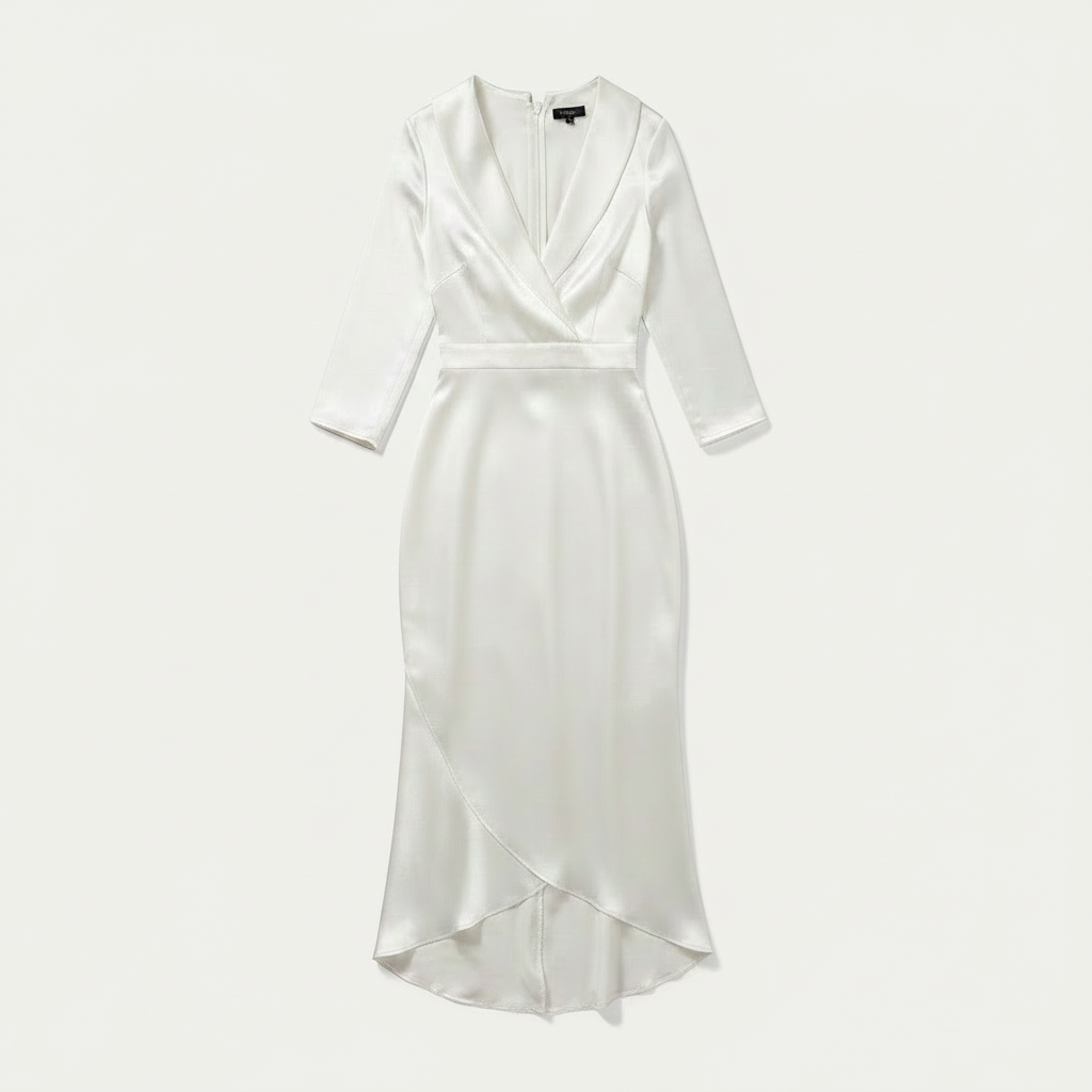 Robe élégante manches longues